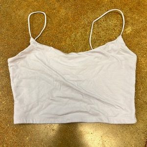 Light Purple Crop Top